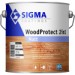 Sigma Woodprotect 2in1 Matt WB Basis Geel