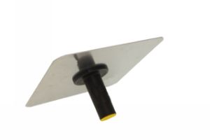 Spaarbord Aluminium 30x30cm incl. Handvat