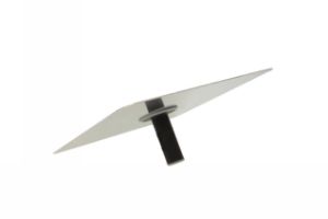 Spaarbord Aluminium 40x40cm incl. Handvat