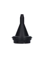 Finixa Uitw.Spuitkop voor Grove Structuur Zwart (5 st)