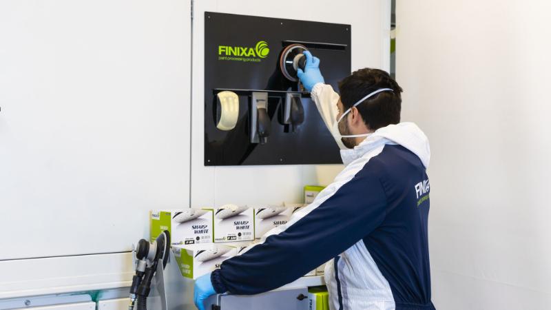 Finixa Velcro bord voor schuurblokken