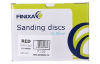 Thumbnail Finixa Schuurschijf Ø 150mm - 15 gaten rood P40 t/m P1000
