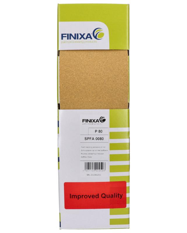 Finixa Schuurpapier softback op rol 114 mm x 25 m