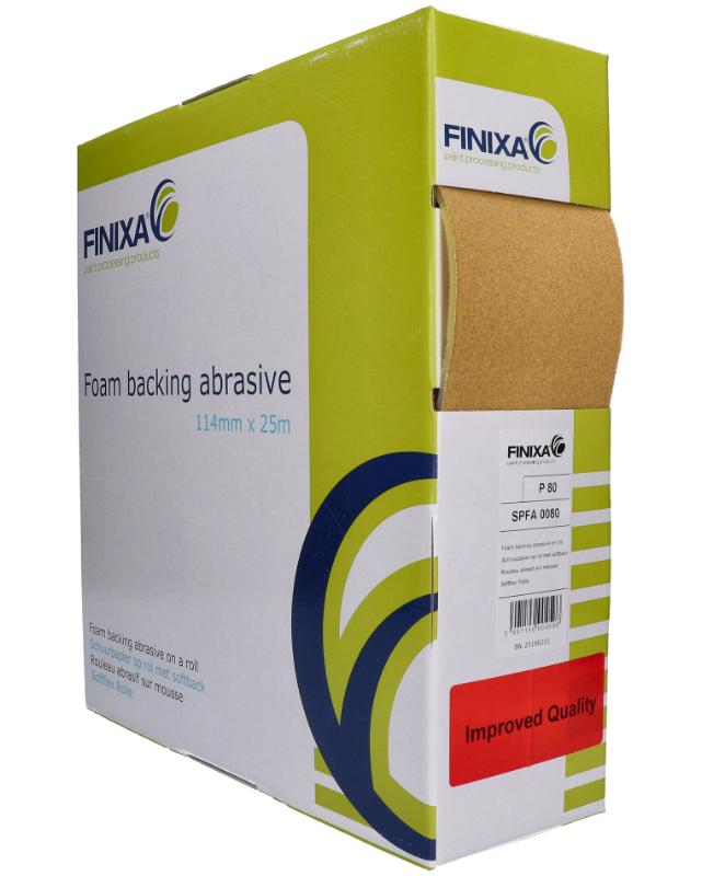 Finixa Schuurpapier softback op rol 114 mm x 25 m