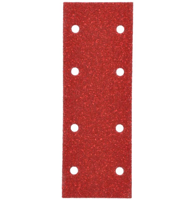 Finixa Schuurstrook 70mm x 198mm - 8 gaten rood P80 100 vl