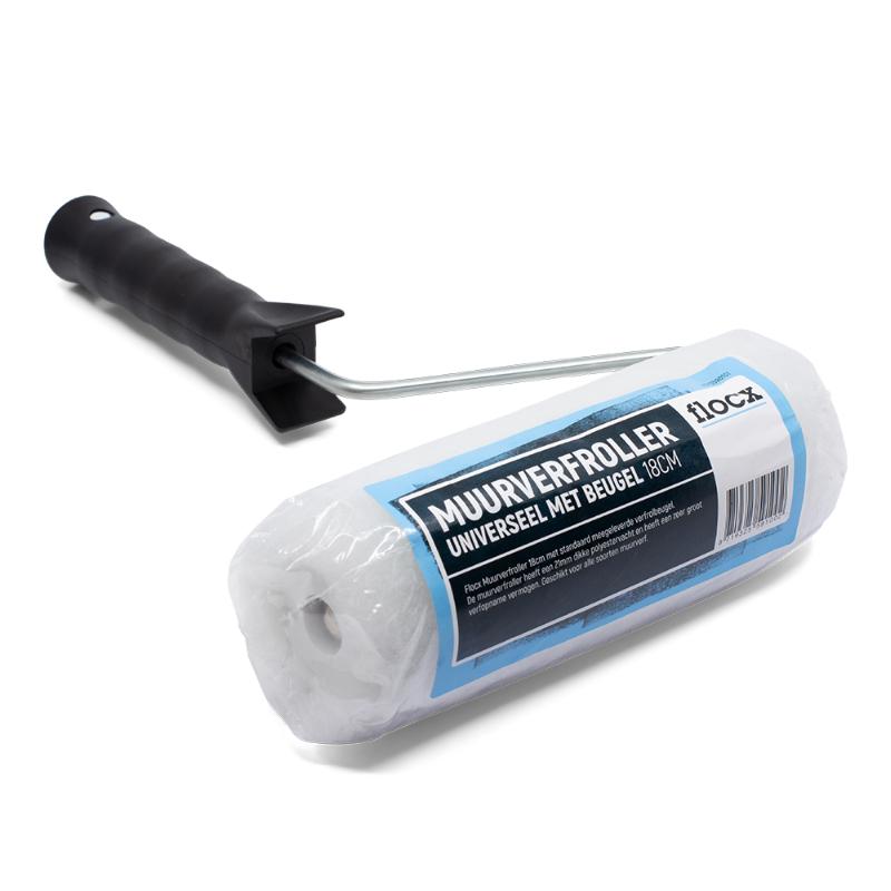 Flocx Muurverfroller met Beugel Universeel 18Cm