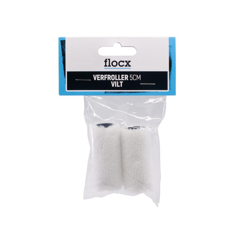Flocx Verfroller Vilt 5Cm en 10cm per 2 Stuks