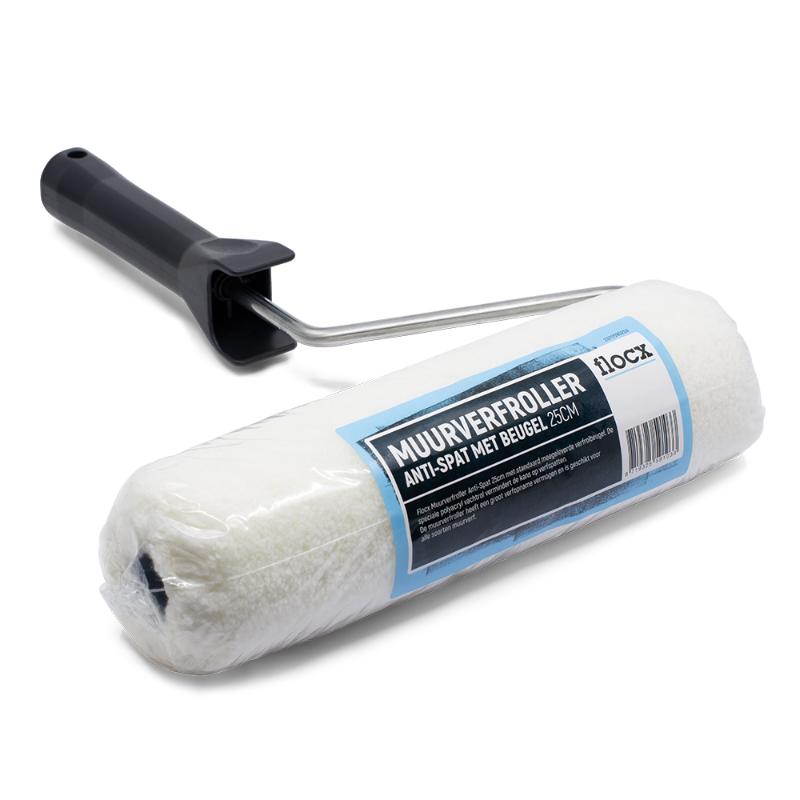 Flocx Muurverfroller Met Beugel Anti-Spat 18Cm en 25Cm