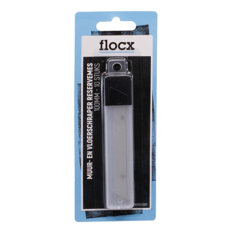Flocx Muur- En Vloerreiniger Reservemes 100mm 10 stuks