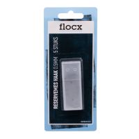 Flocx Reservemes Haak Vorm 0.5mm 5 St