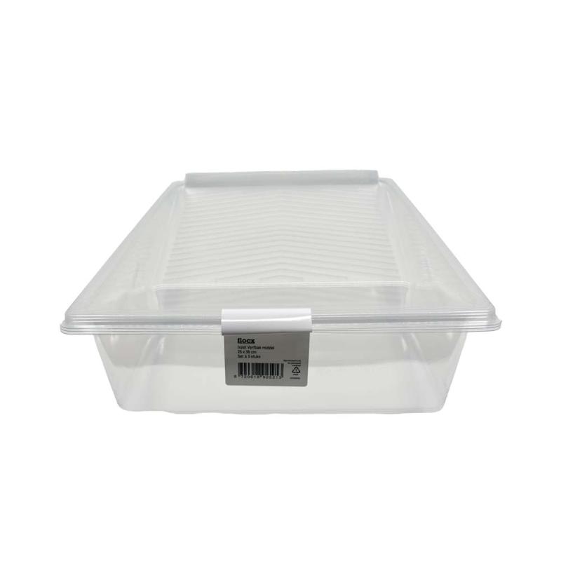 Flocx Recycled Kunststof Inzet Verfbak Middel 25cmx36cm 3st