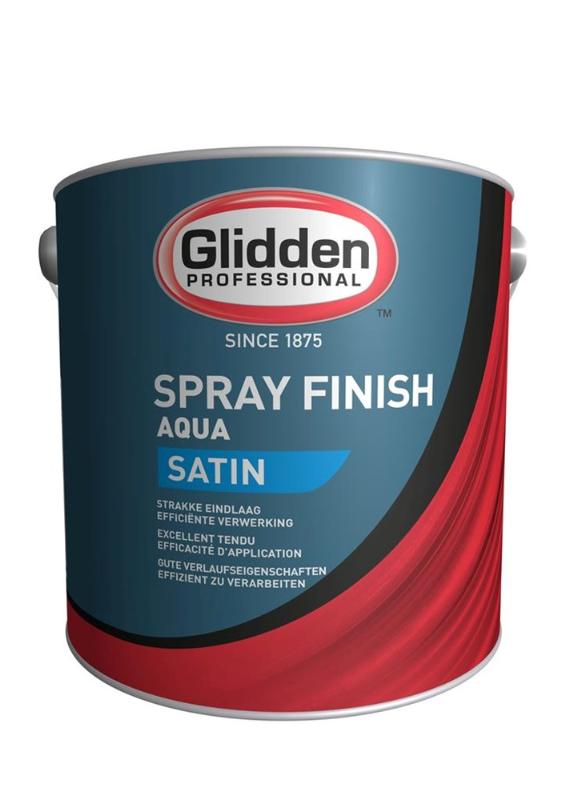 Glidden Aqua Spray Finish Satin Kleur