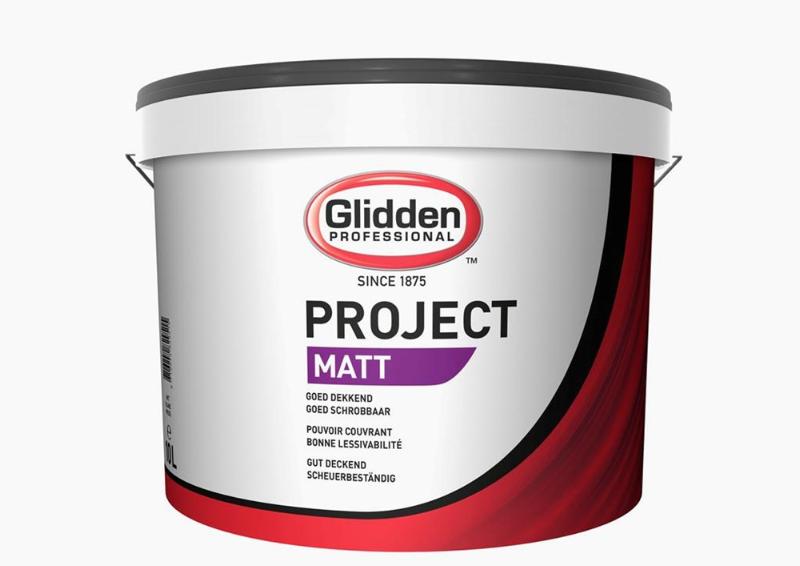 Glidden Project Matt Kleur