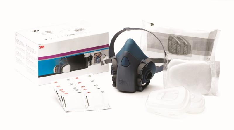 3M Verfspuitmasker Med.+ Filtpakket