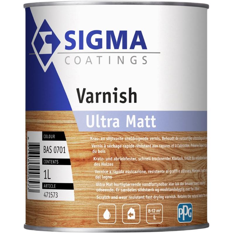 Sigma Coatings Varnish Ultra Matt