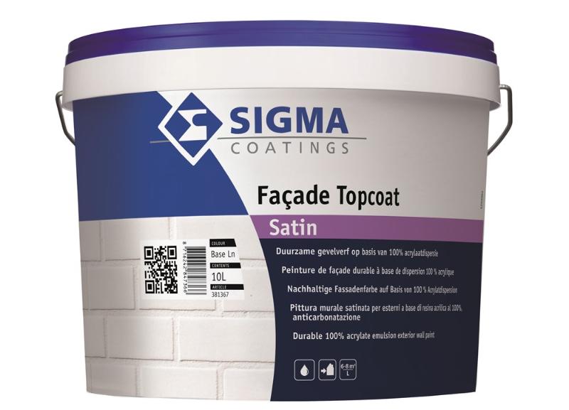 Sigma Coatings Façade Topcoat Satin