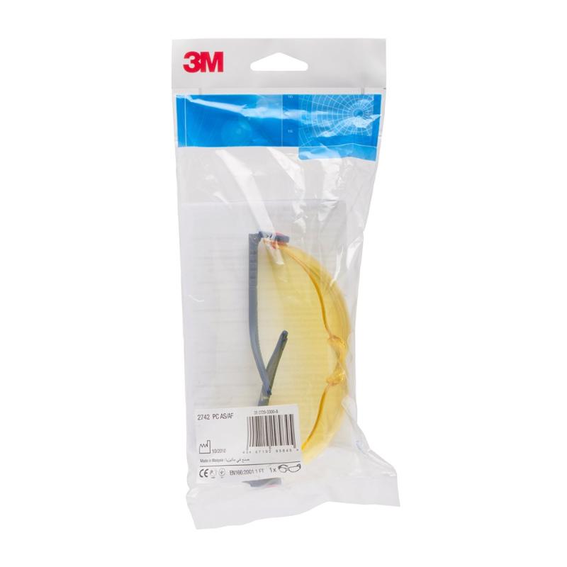 3M Veiligheidsbril Polycarbonaat Geel (uitlopend)