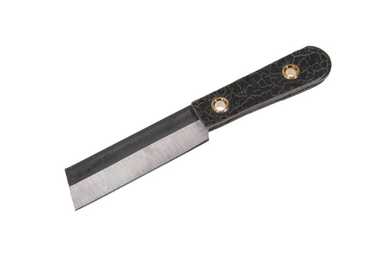 Uithakmes lederen greep 10cm