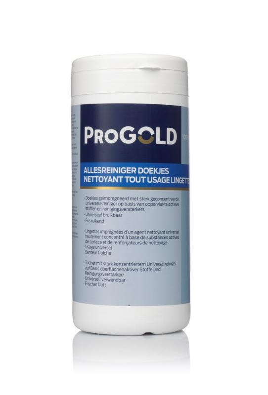 Progold Allesreiniger Doekjes/100wipes