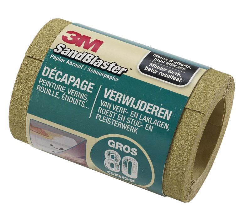 3M Sandblaster Goud P180 Rol 2.5M (uitlopend)