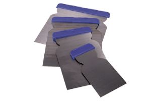 Plamuurmes Japans set 5. 8. 10 en 12 cm