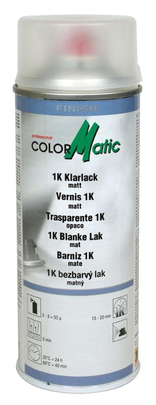 Color-Matic 1K Blanke Lak Mat