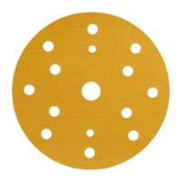 3M Hookit 150mm P80 15Gat 100Pk 255P+
