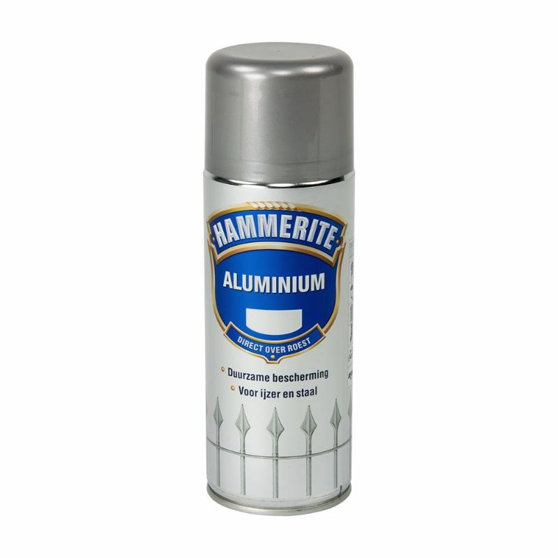 Hammerite Aluminium Spuitbus