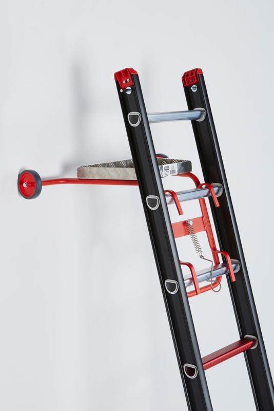 Altrex Muurafhouder met toprollen en bakje