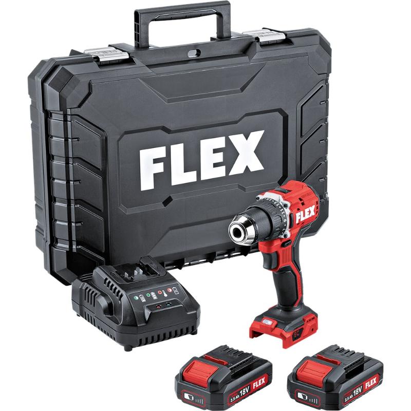 Flex accu boormachine DD 2G 18 volt  LD/2.5 Set