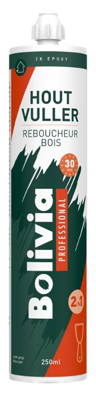 Bolivia Houtvuller Epoxy 2K 30 Min. 2 in 1 Koker