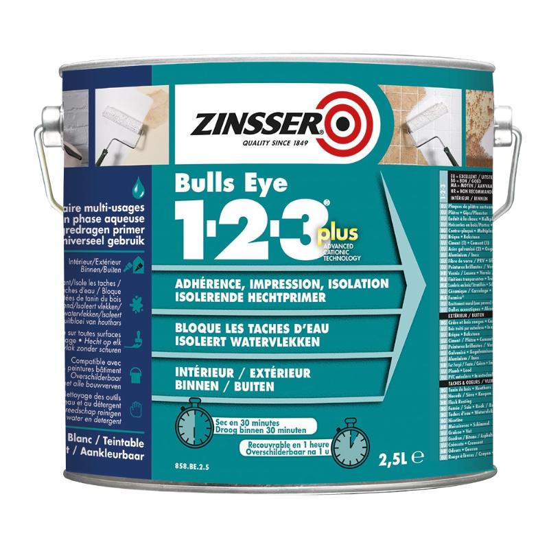 ZINSSER® Bulls Eye 1-2-3 Plus