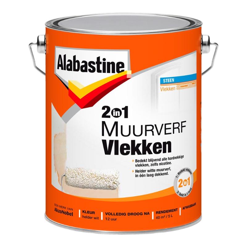 Alabastine 2in1 Muurverf Vlekken