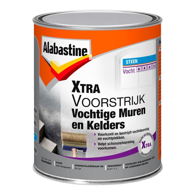 Alabastine Xtra voorstrijk vochtige muren en kelders