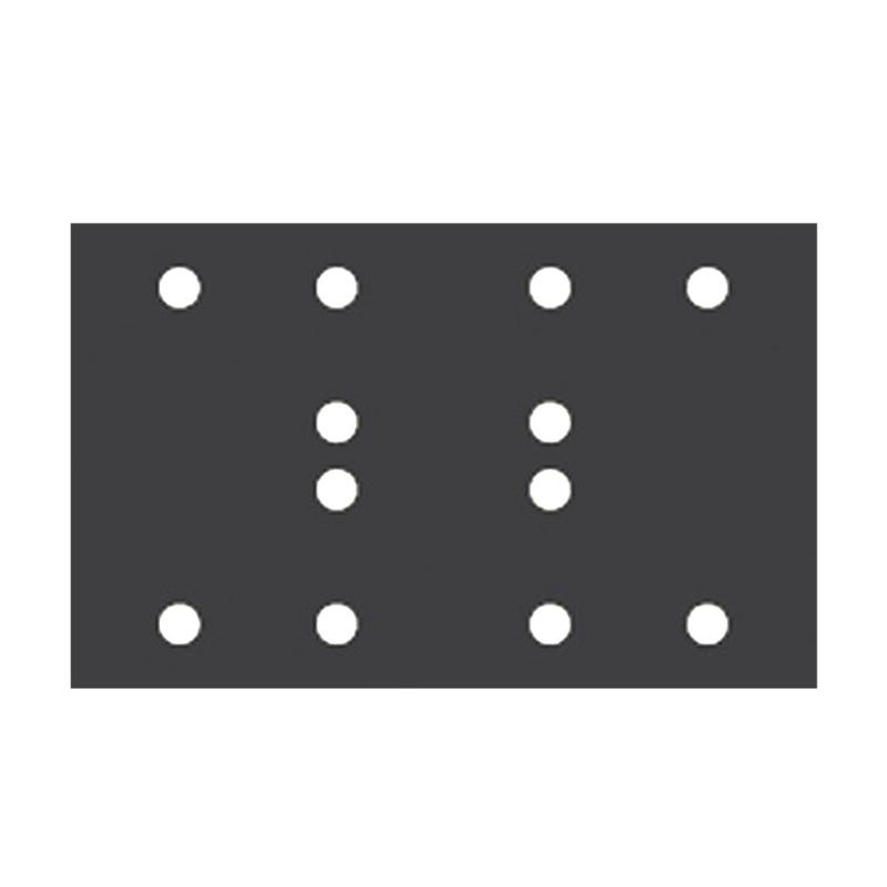 Rupes Schuurzool Rubber 80x130 multihole