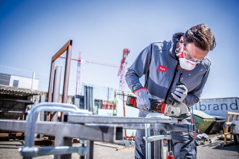 Flex accu haakseslijper LBE 125 18 volt