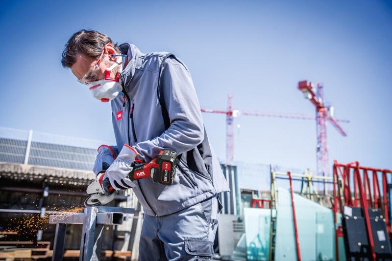 Flex accu haakseslijper LBE 125 18 volt