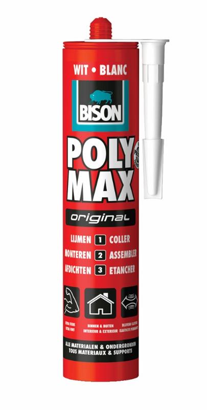 Bison Poly Max Original Wit