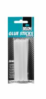 Bison Glue Sticks Super 6 st. Ø 11 mm transp. kaart