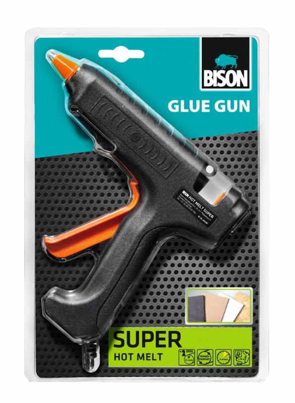 Bison Glue Gun Super 1 st. lijmpistool blister ()