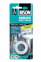 Bison Doublefix Verwijderbaar rol 1.5 m x 19 mm wit kaart
