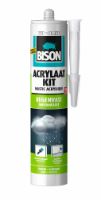 Bison Acrylaatkit Wit Regenvast