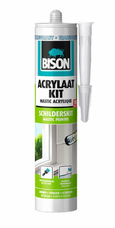 Bison Acrylaatkit Transparant