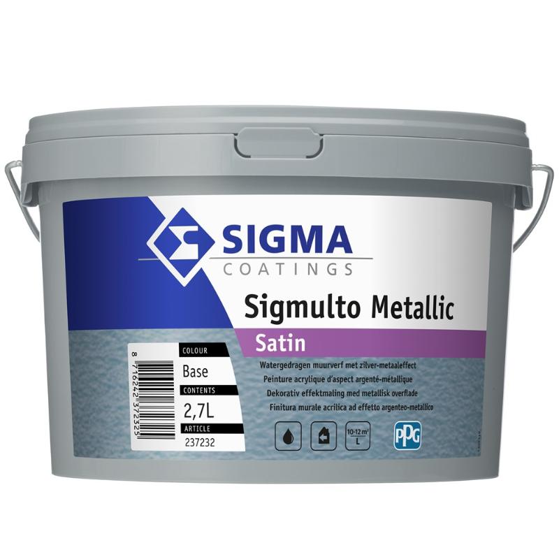 Sigmulto Metallic Satin Base Coat