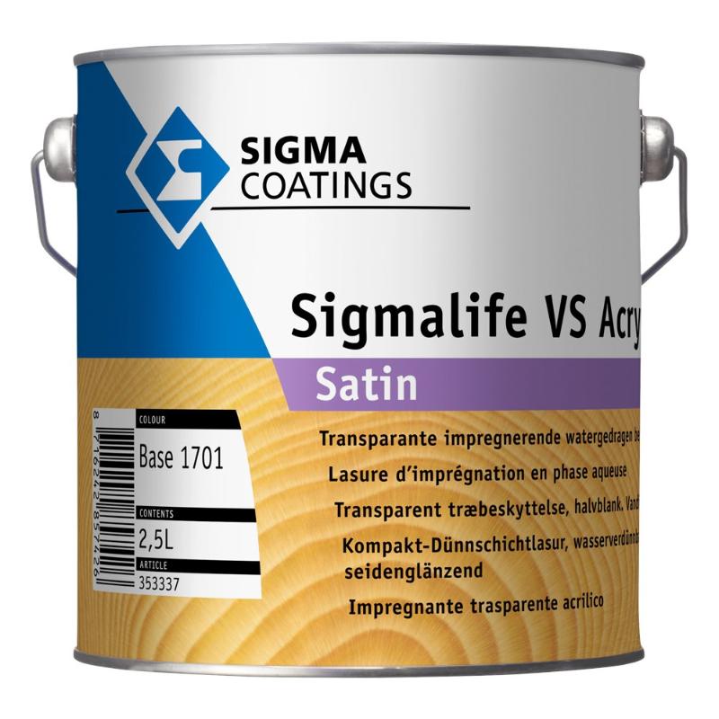 Sigma Coatings Sigmalife VS Acryl Satin