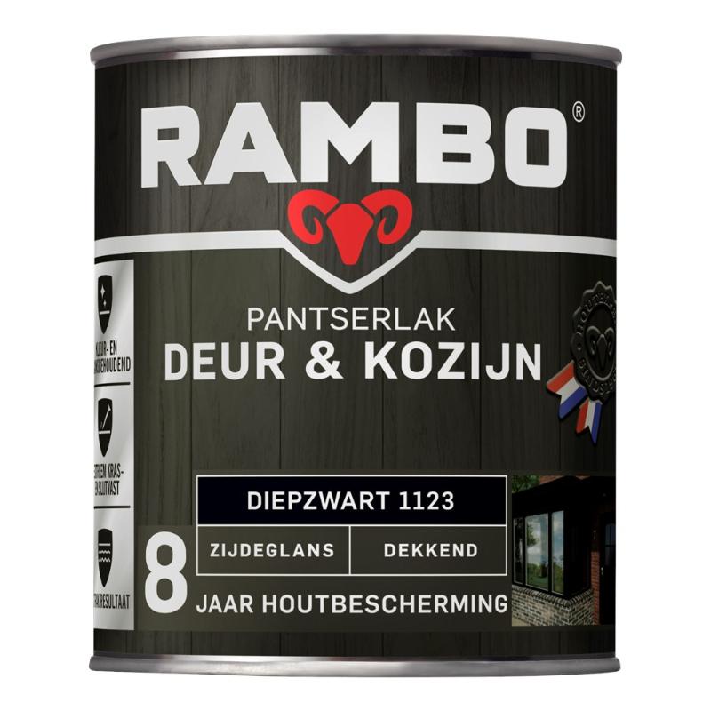 RAMBO Pantserlak Deur & Kozijn Dekkend Zijdeglans