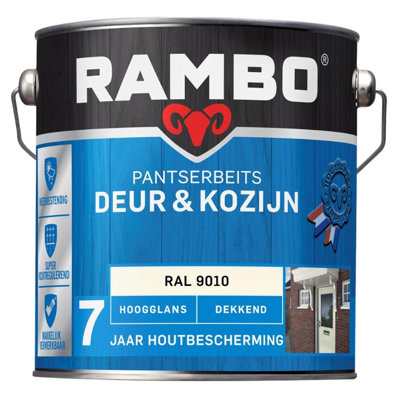 RAMBO Pantserbeits Deur & Kozijn Dekkend Hoogglans