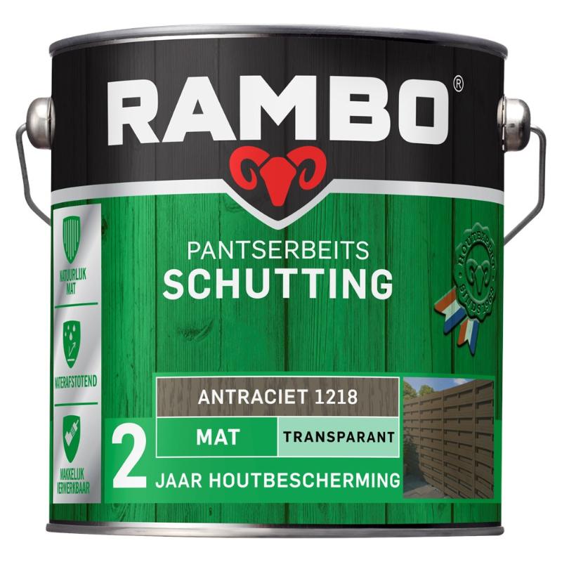 RAMBO Pantserbeits Schutting Transparant Mat