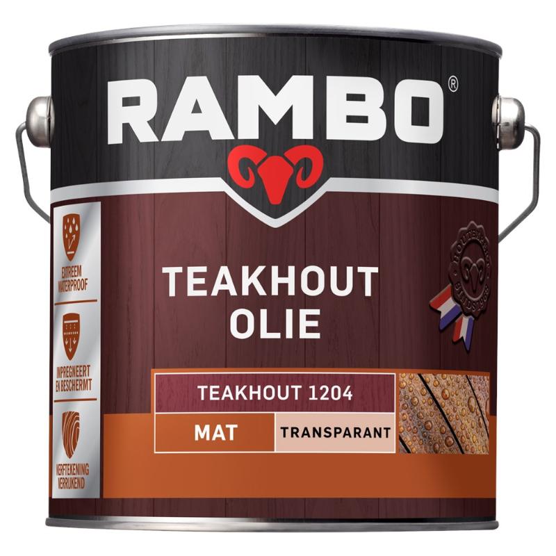 RAMBO Teakhout Olie Transparant