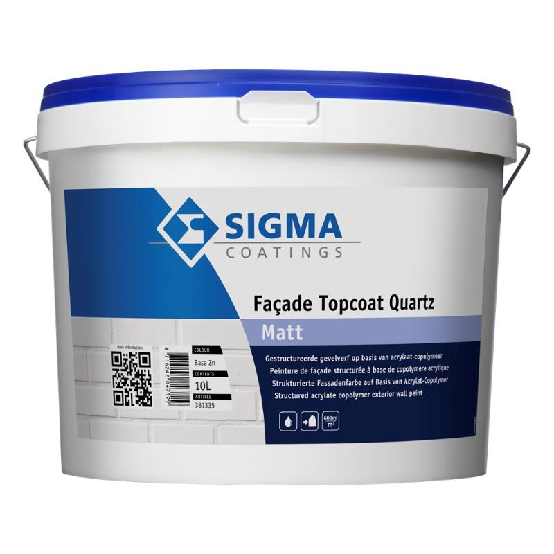 Sigma Coatings Façade Topcoat Quartz Matt
